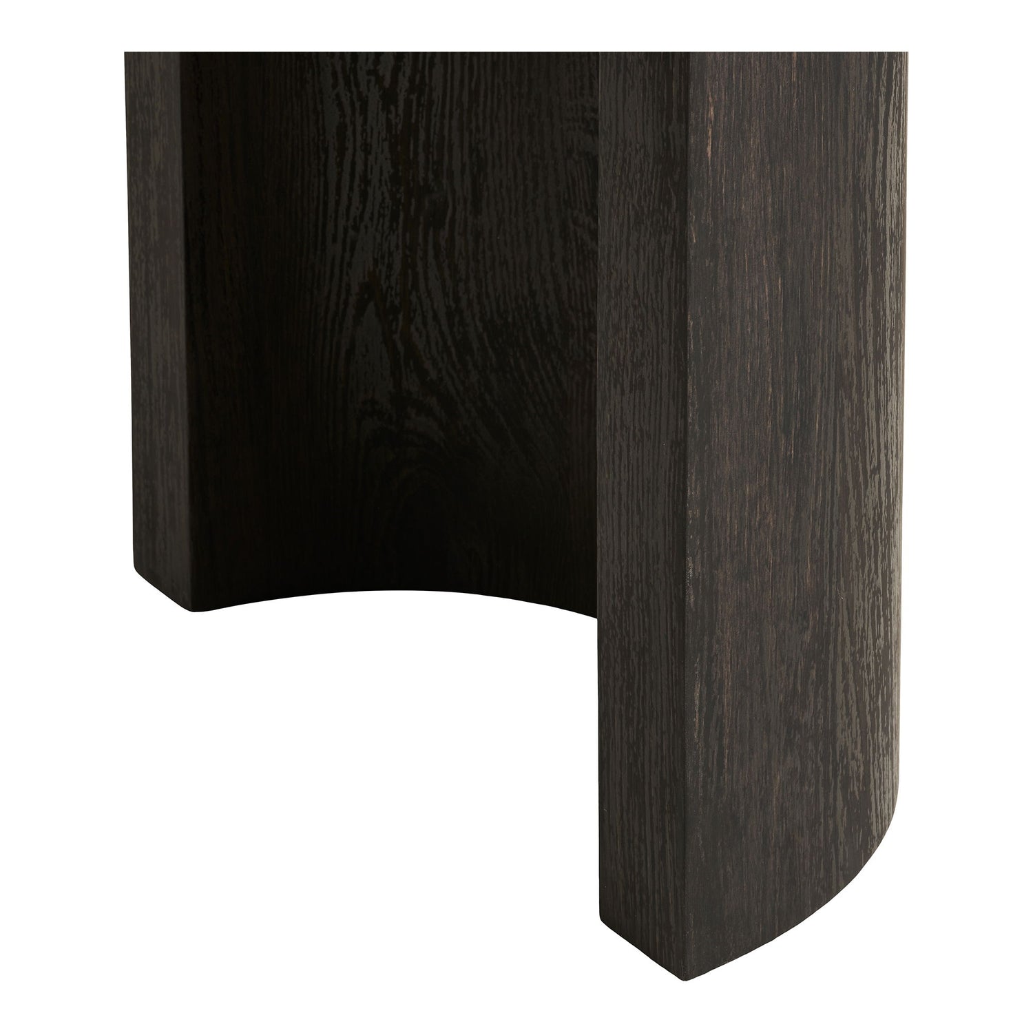 Bibione console table - console table, dark brown 38x114x75 cm