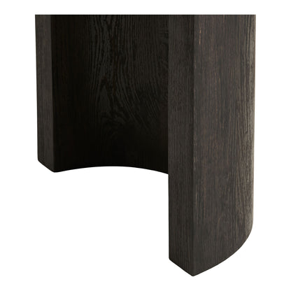 Bibione console table - console table, dark brown 38x114x75 cm
