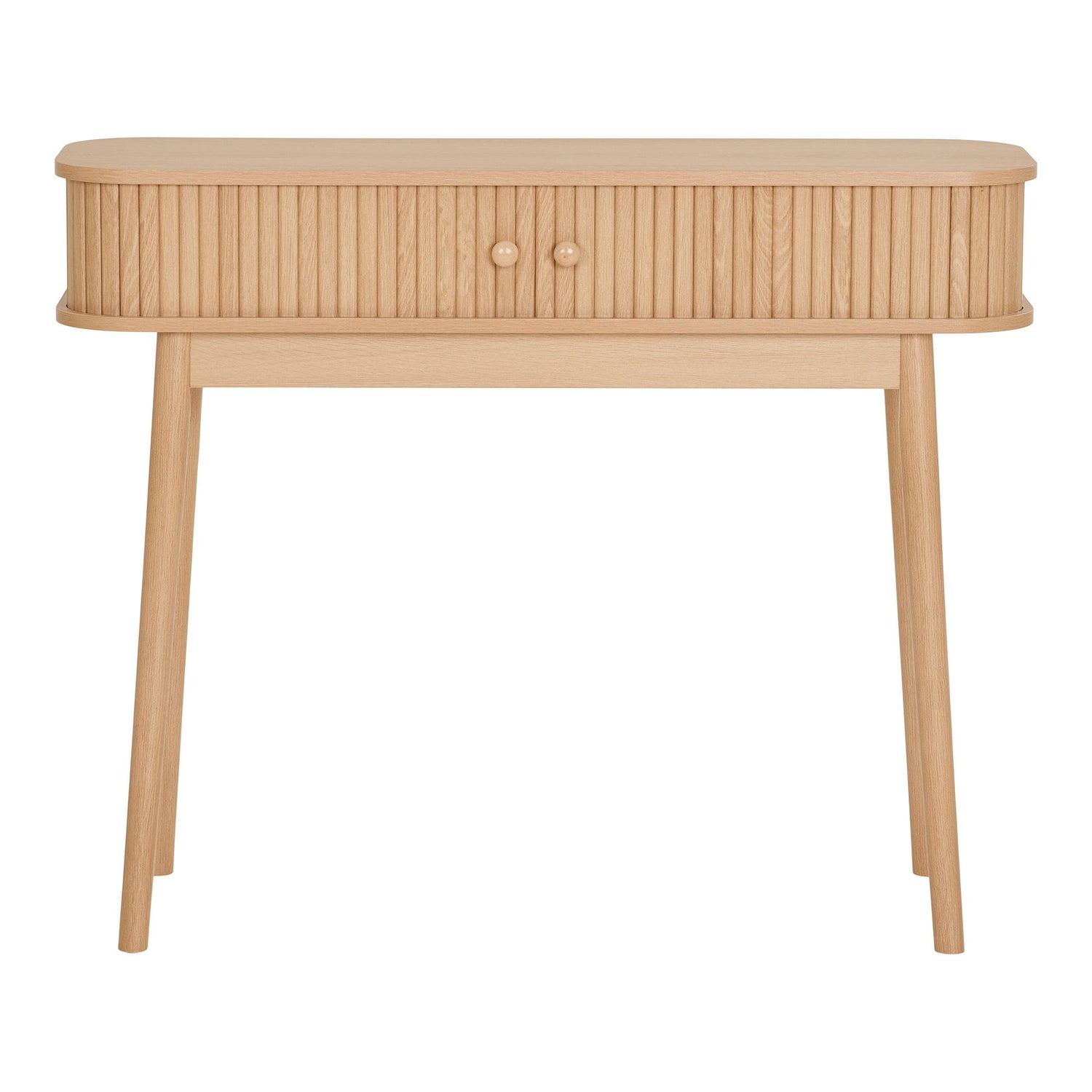 Console table, 2 doors, nature&lt;br&gt;100x30x80 cm