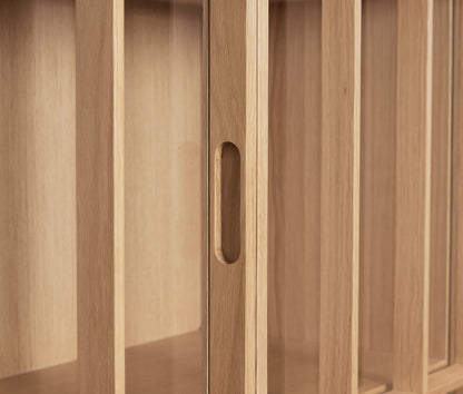 Shoji Cabinet Tall Natural - 80x35xh170cm