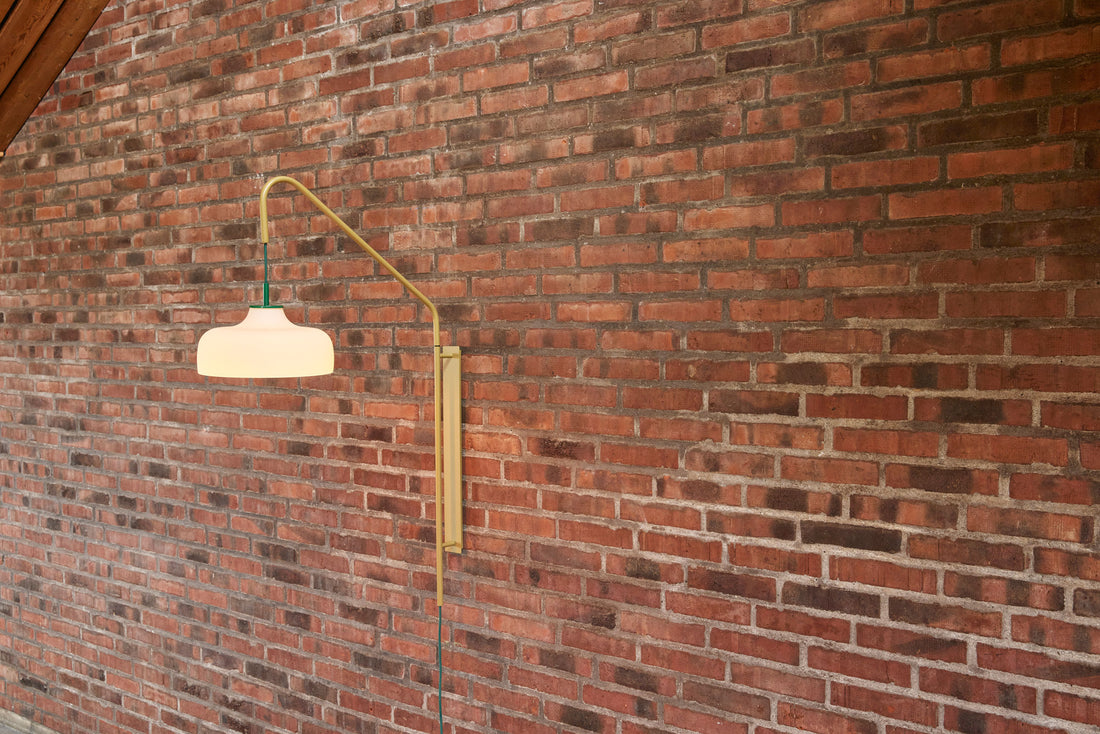 Current Wall lamp Green - 71x30xH111cm, E27