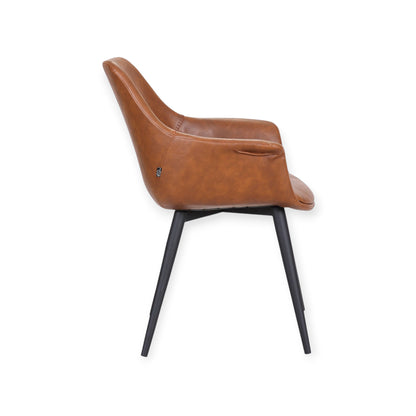 Signe chair, cognac