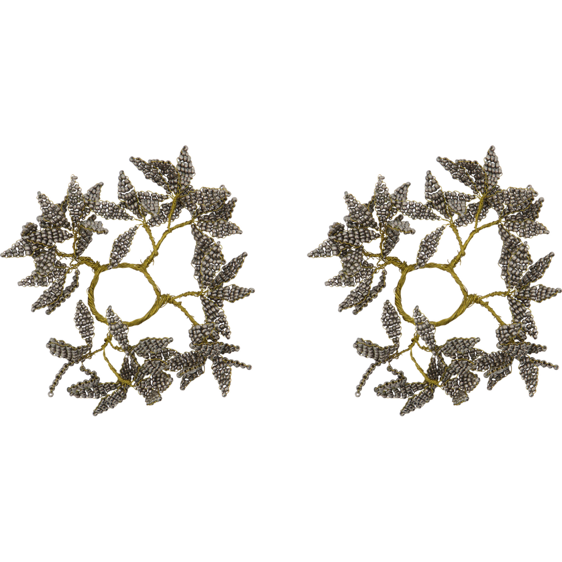 Light cuff, hdpearl, gray; gold