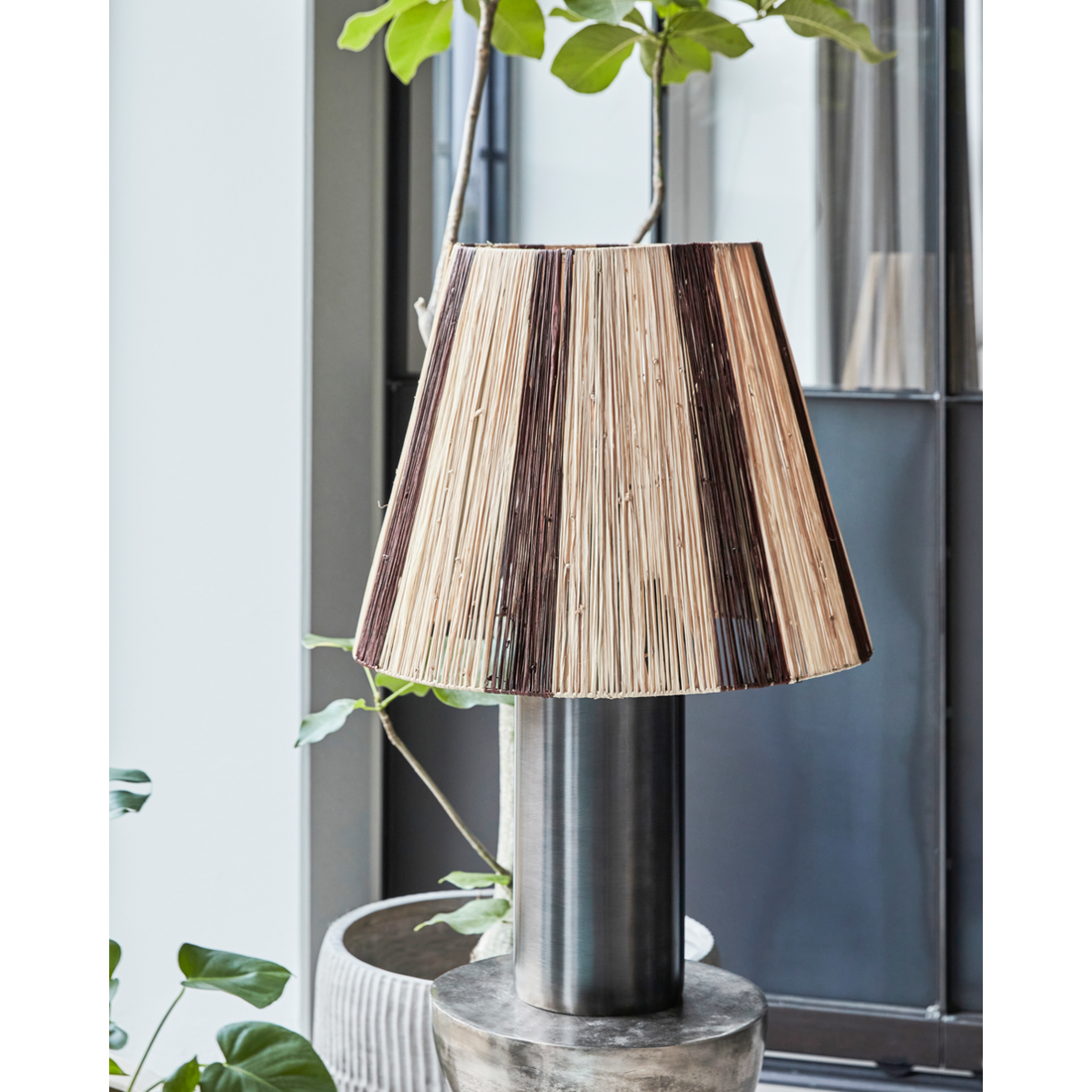 Lampshade, hdrafi, nature; brown