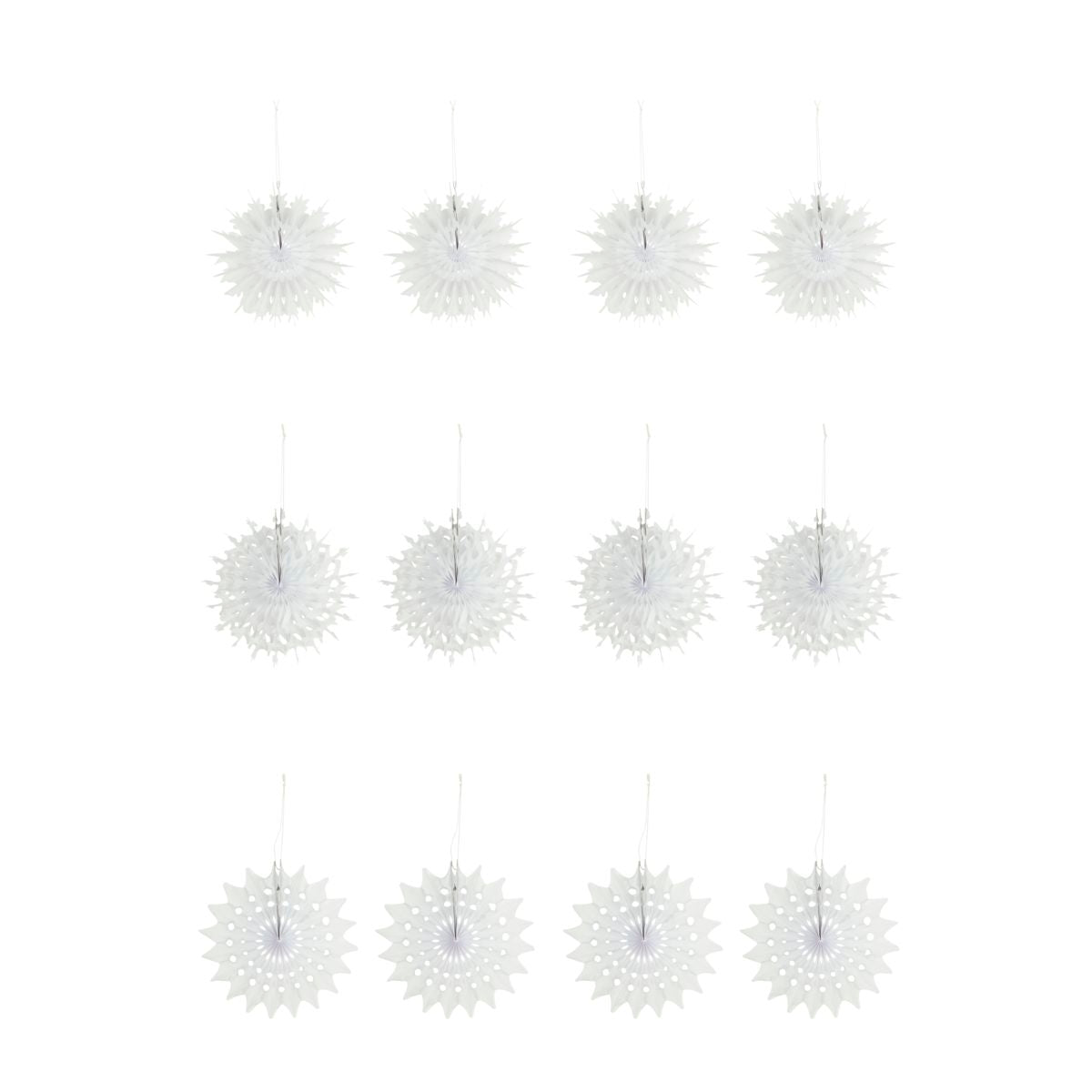 Paper suspension, hdfold, white