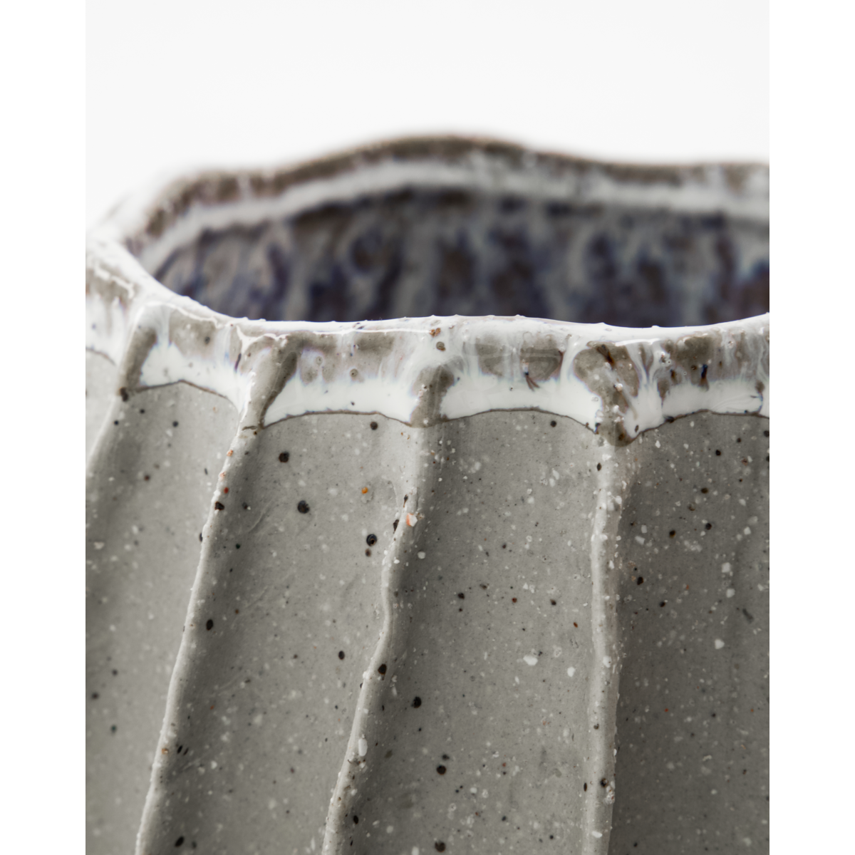 Herbal pot, hdshell, gray; beige