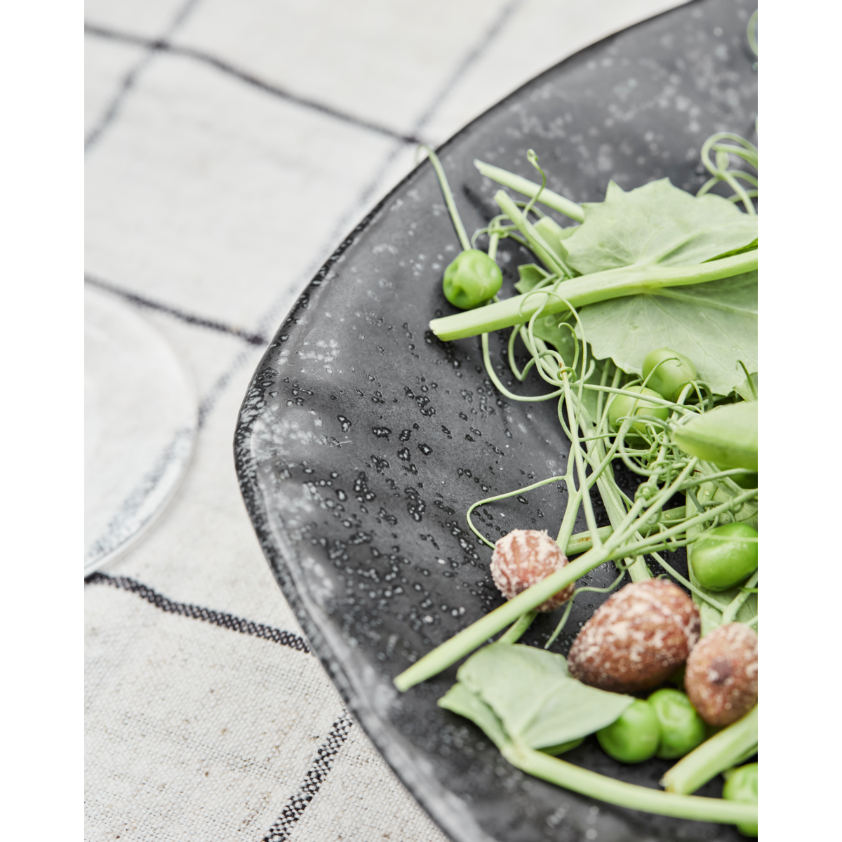 Serving dish, hdkala, black