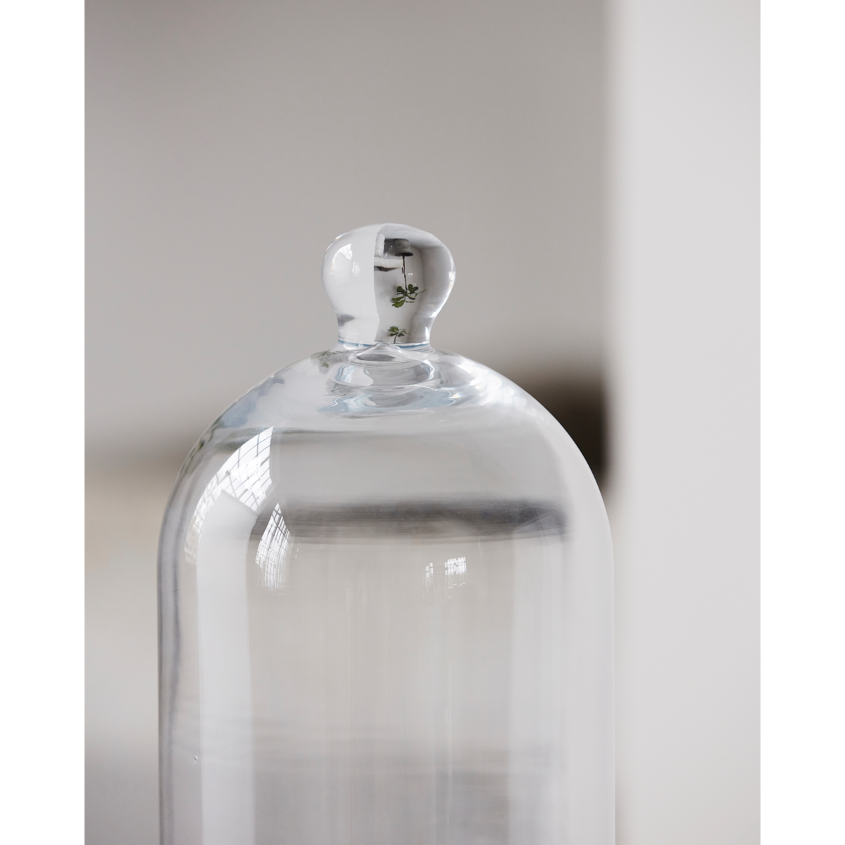 Glass bell, ready