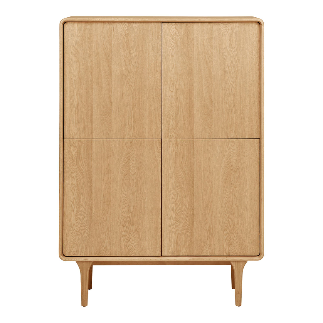 Darwin Cabinet - Cabinet, oak 100x40x140 cm