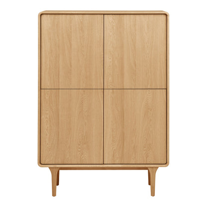 Darwin Cabinet - Cabinet, oak 100x40x140 cm