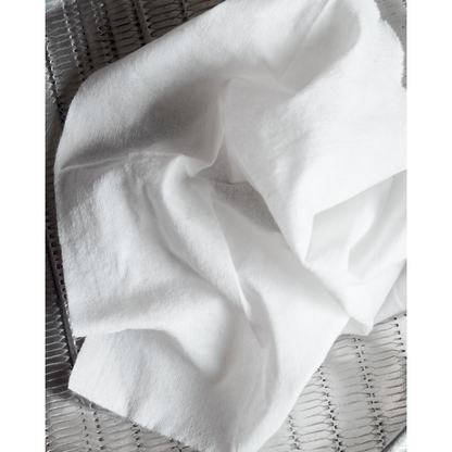 Cleansing Wipes, Aloe Vera, Brown; White