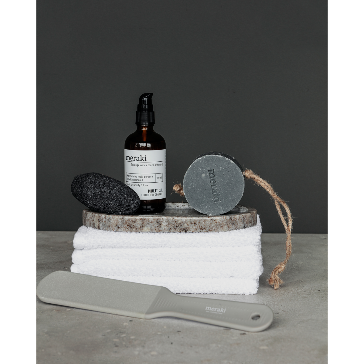 Foot file, gray