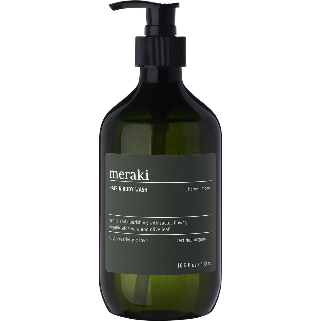 Hair &amp; Body Wash, Harvest Moon, Green