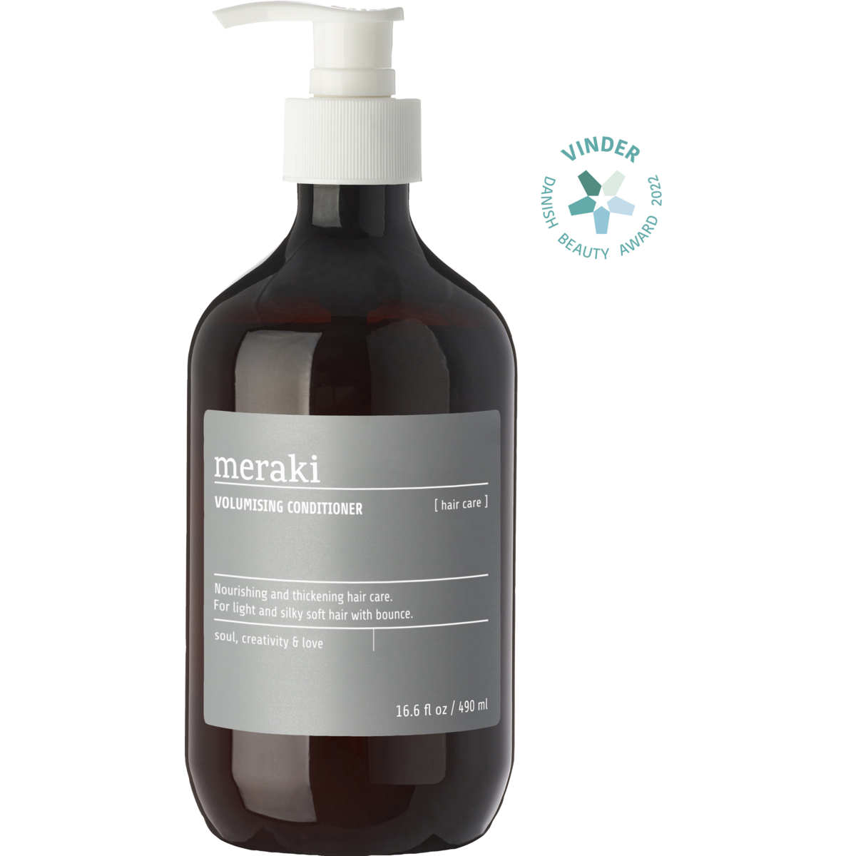 Volumising conditioner, brown