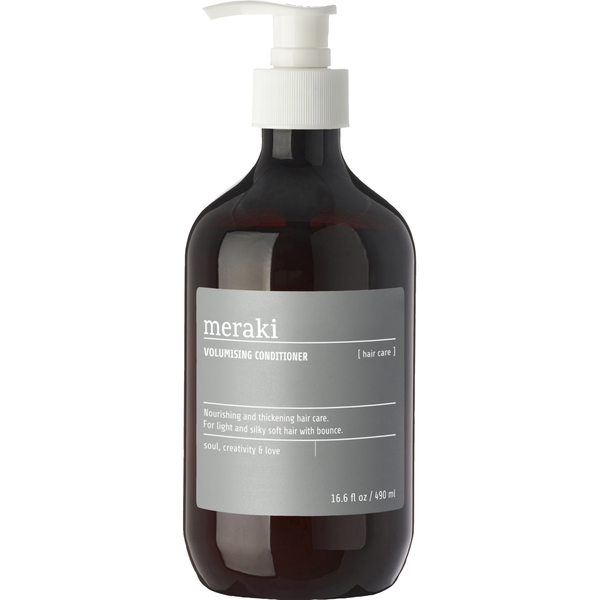 Volumising conditioner, brown