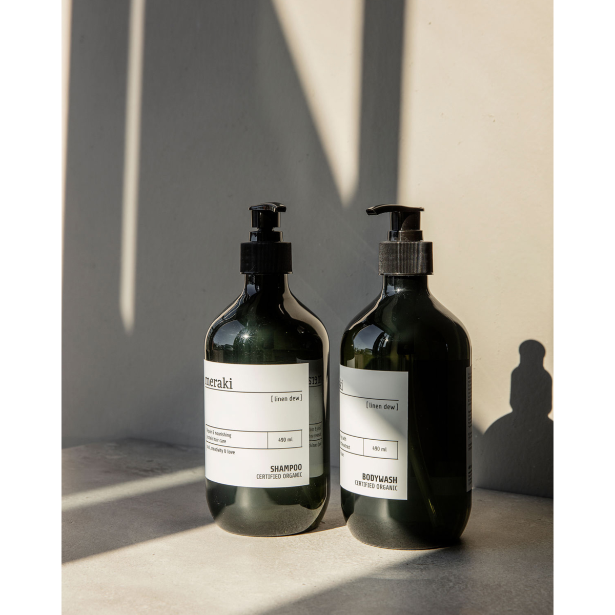 Body Wash, Linen Dew, Green