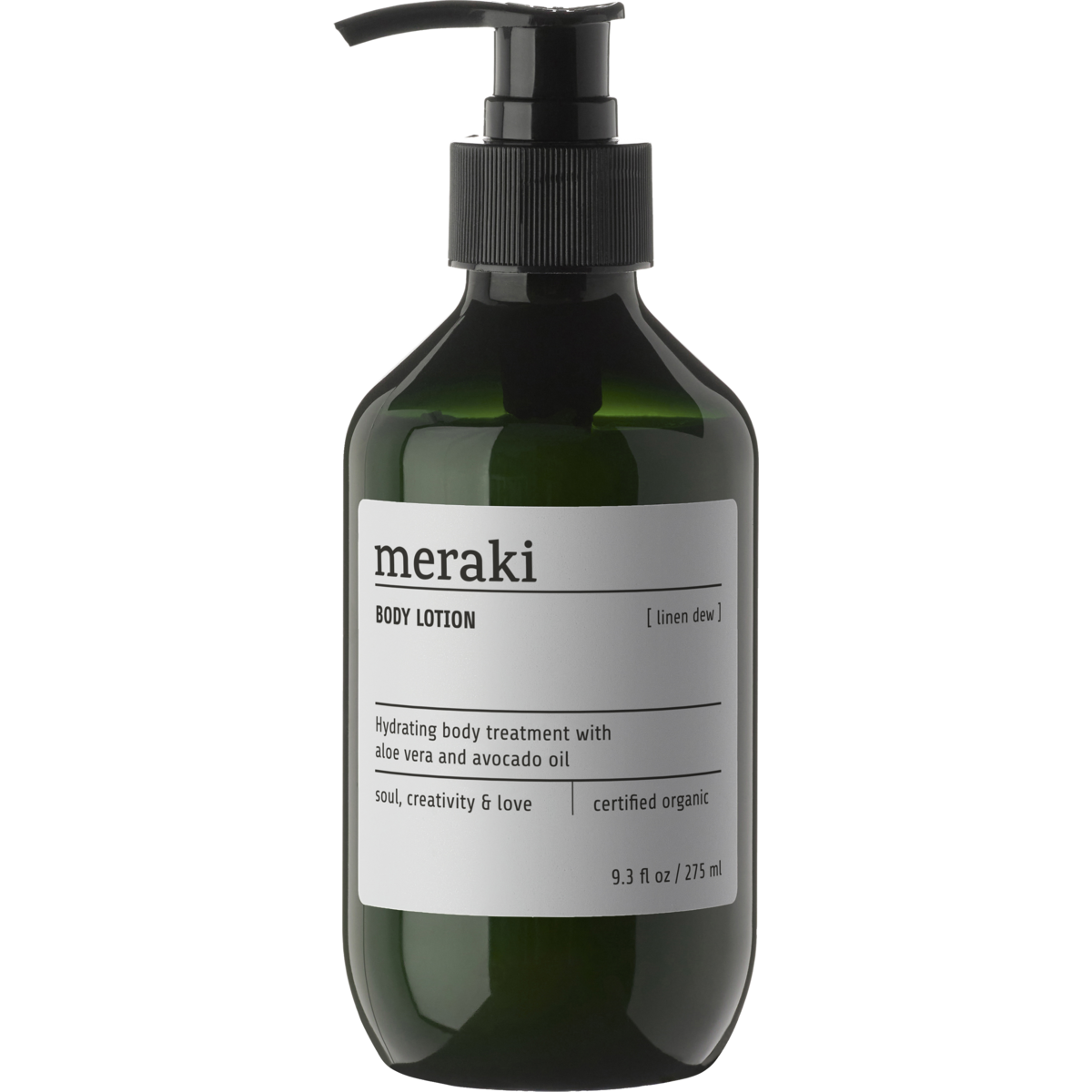 Body Lotion, Linen Dew, Green