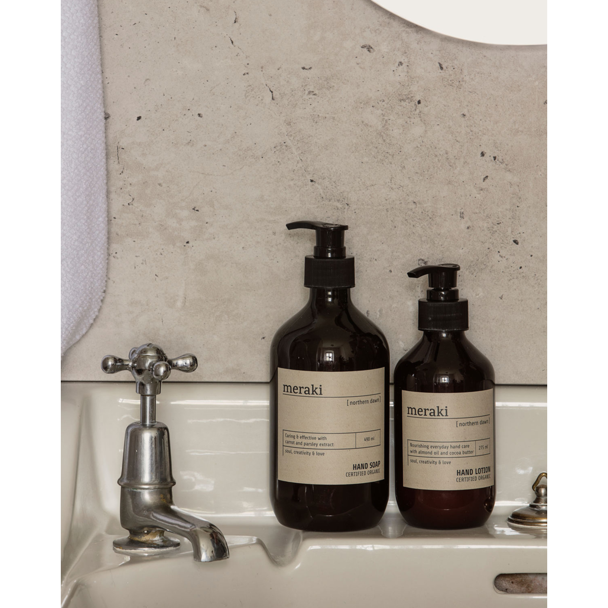 Hand Lotion, Northern Dawn, Brown
