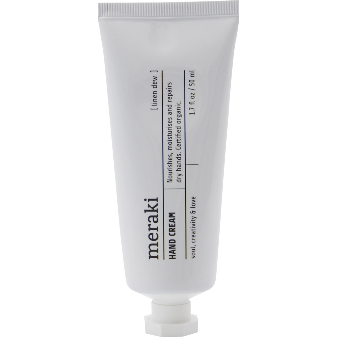 Hand Cream, Linen Dew, White