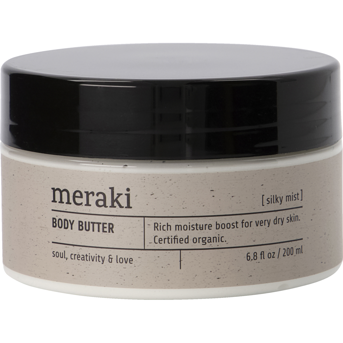 Body butter, Silky Mist, Brown