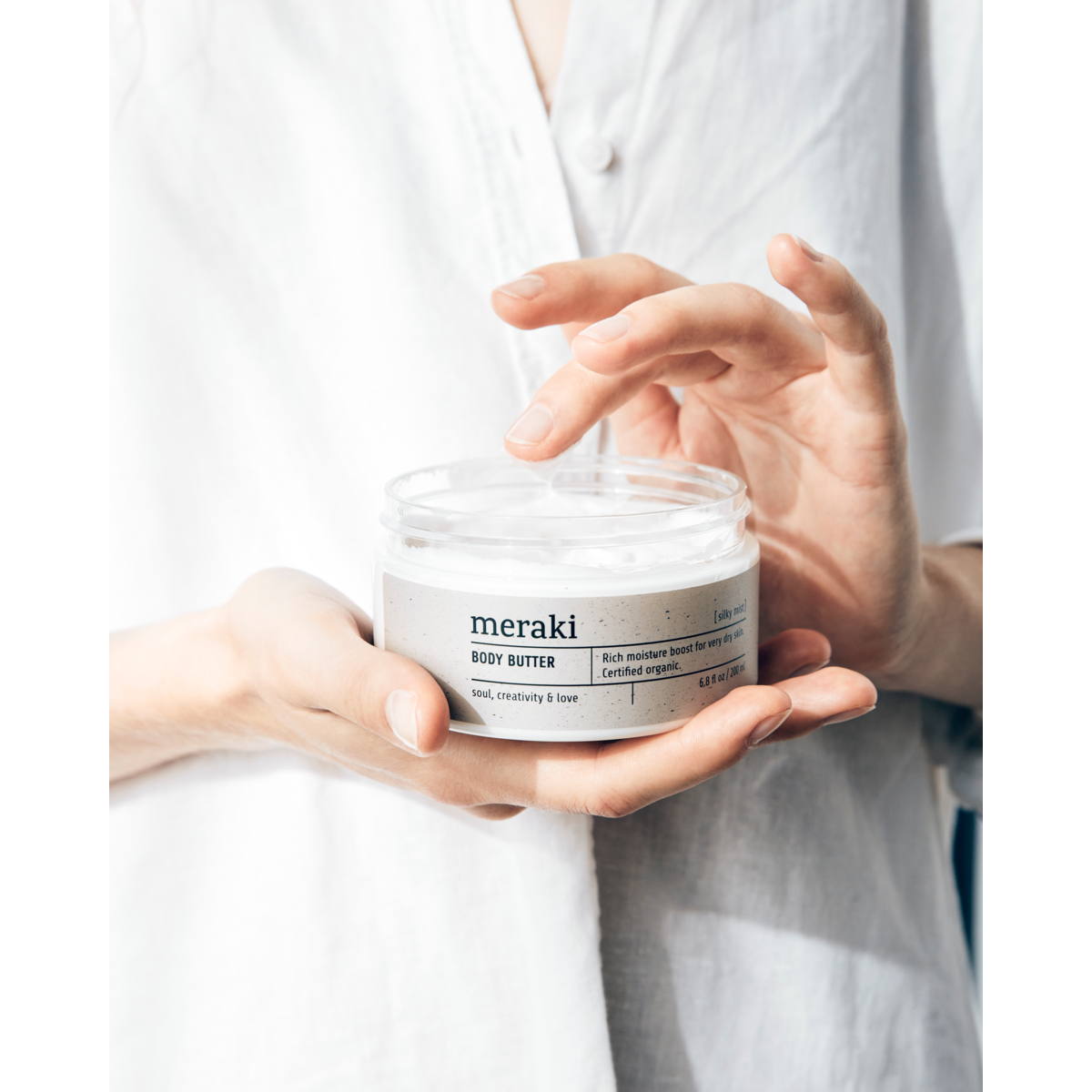 Body butter, Silky Mist, Brown