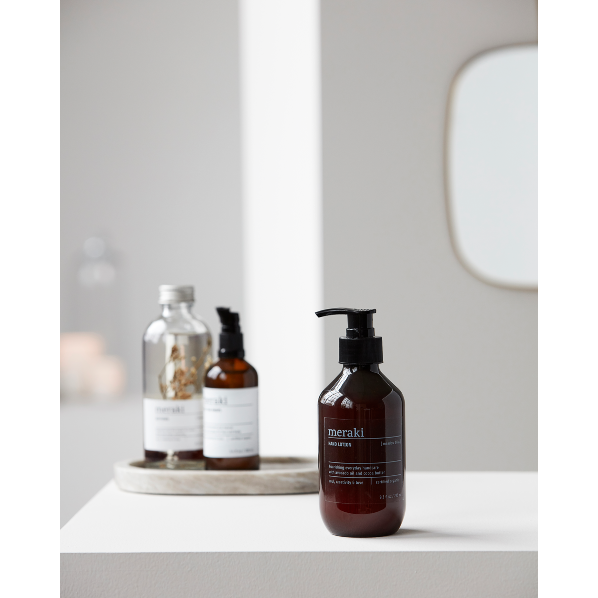 Hand lotion, Meadow Bliss, Brown