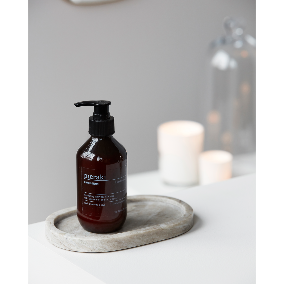 Hand lotion, Meadow Bliss, Brown