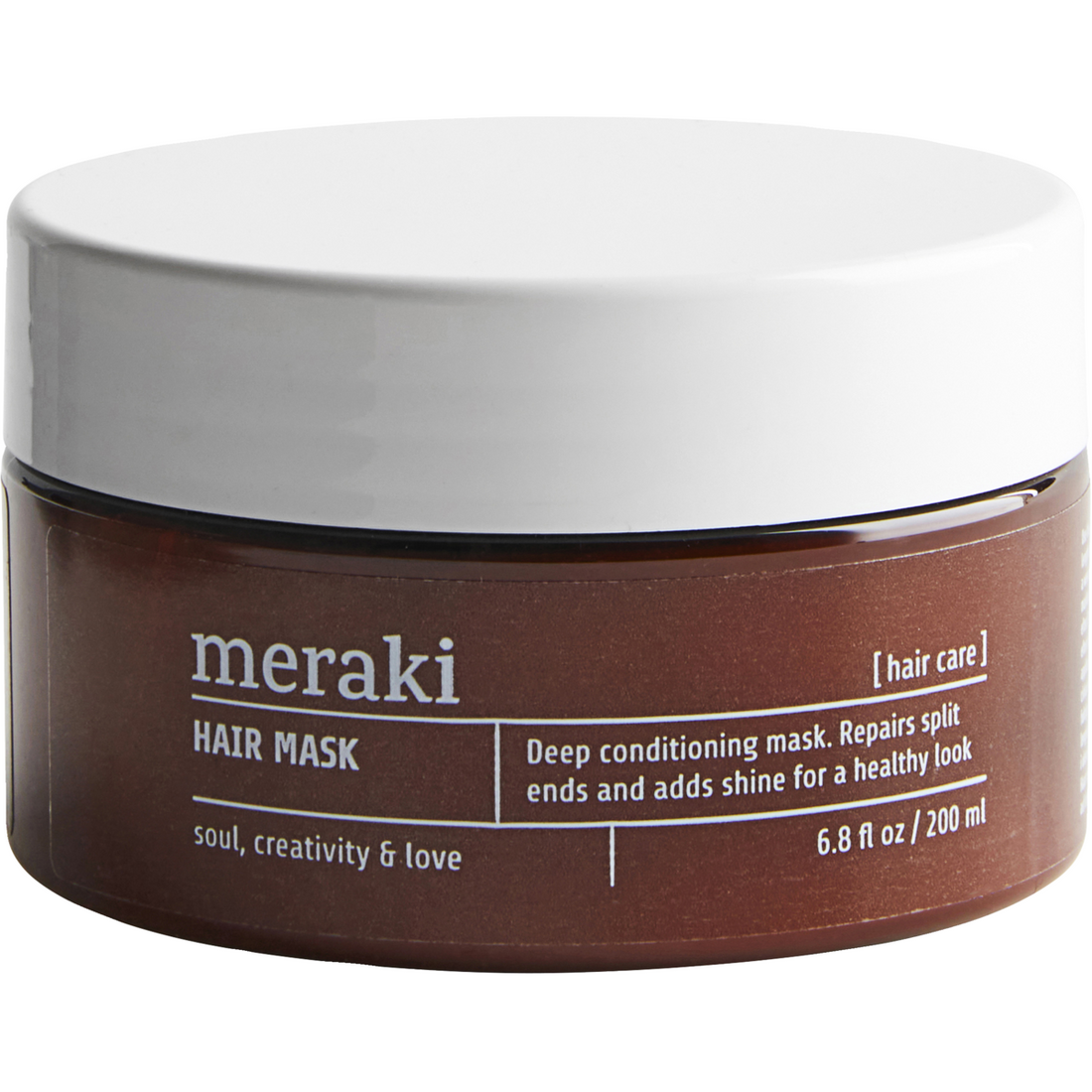 Hair mask, brown