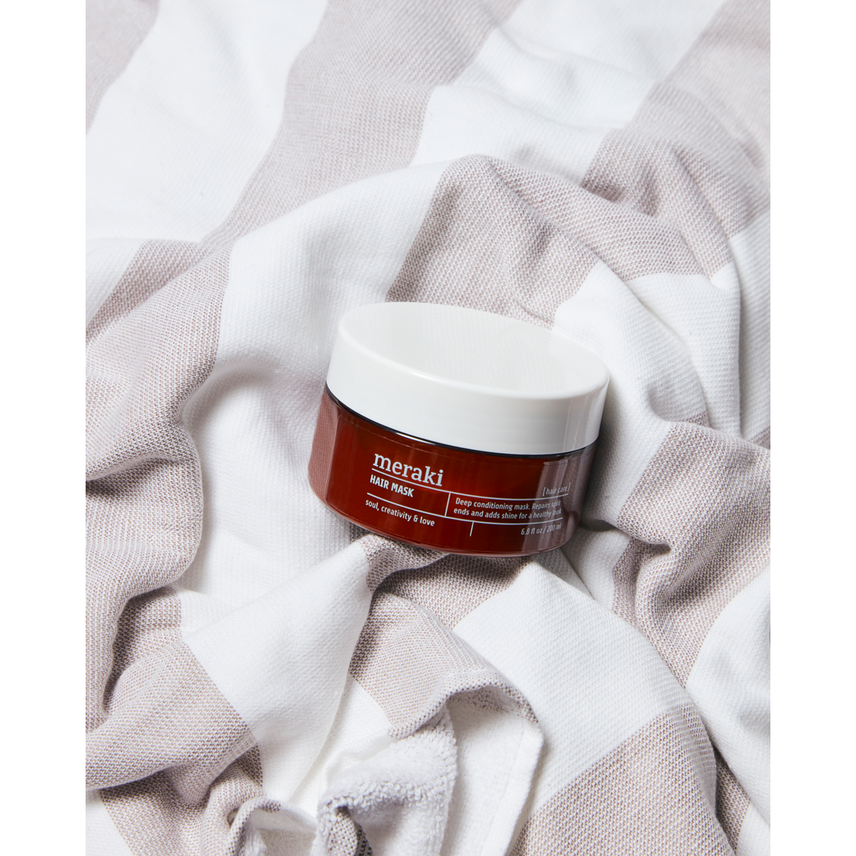 Hair mask, brown
