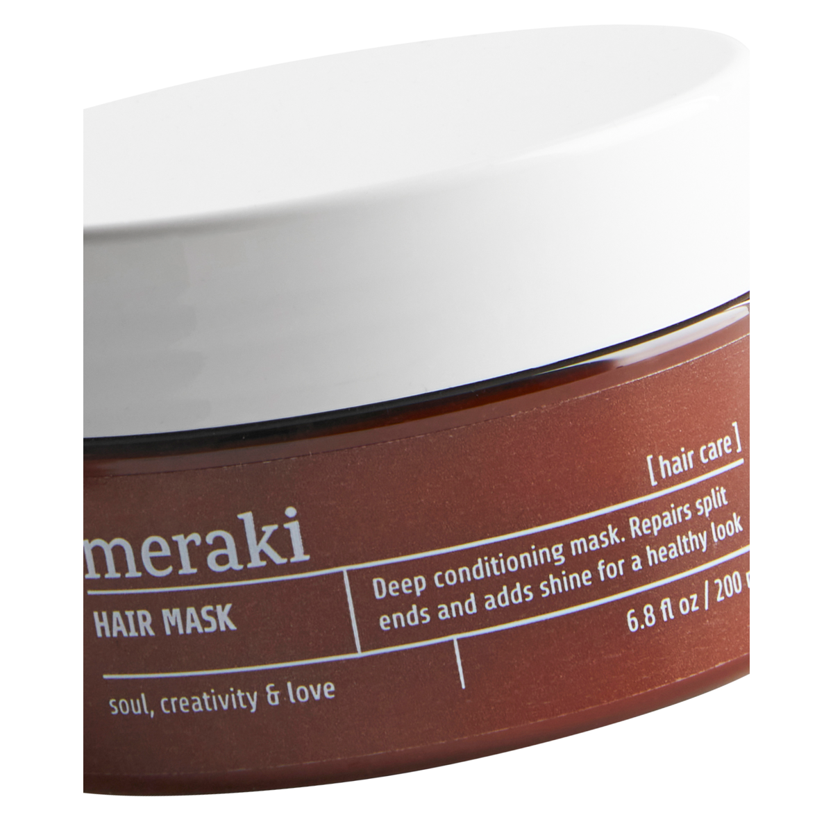 Hair mask, brown