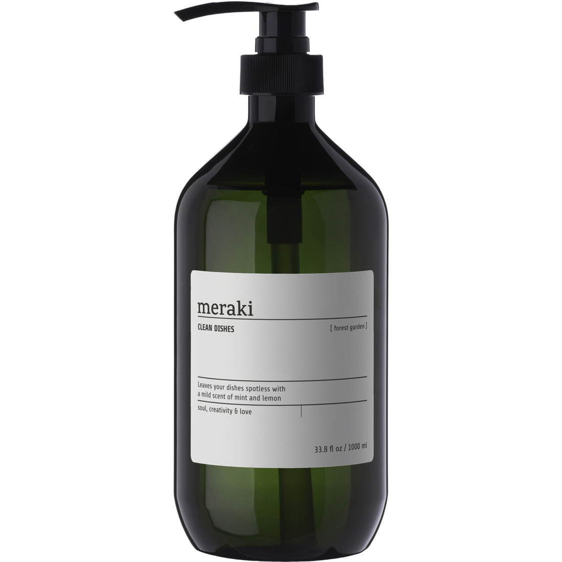 Dishwashing detergent, Forest Garden, Green