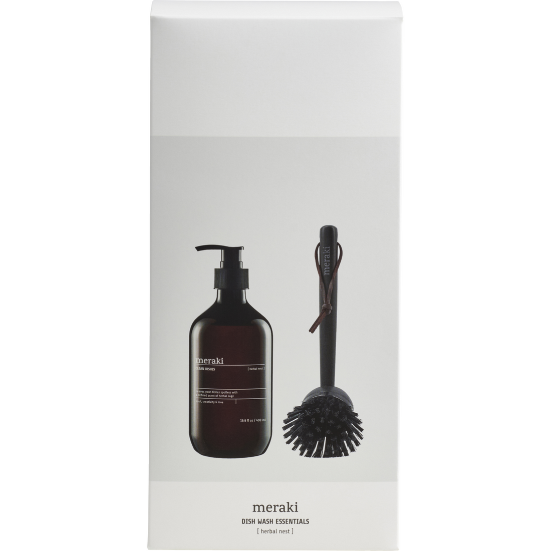 Gift Box, Herbal Nest, Dish Wash Essentials, White
