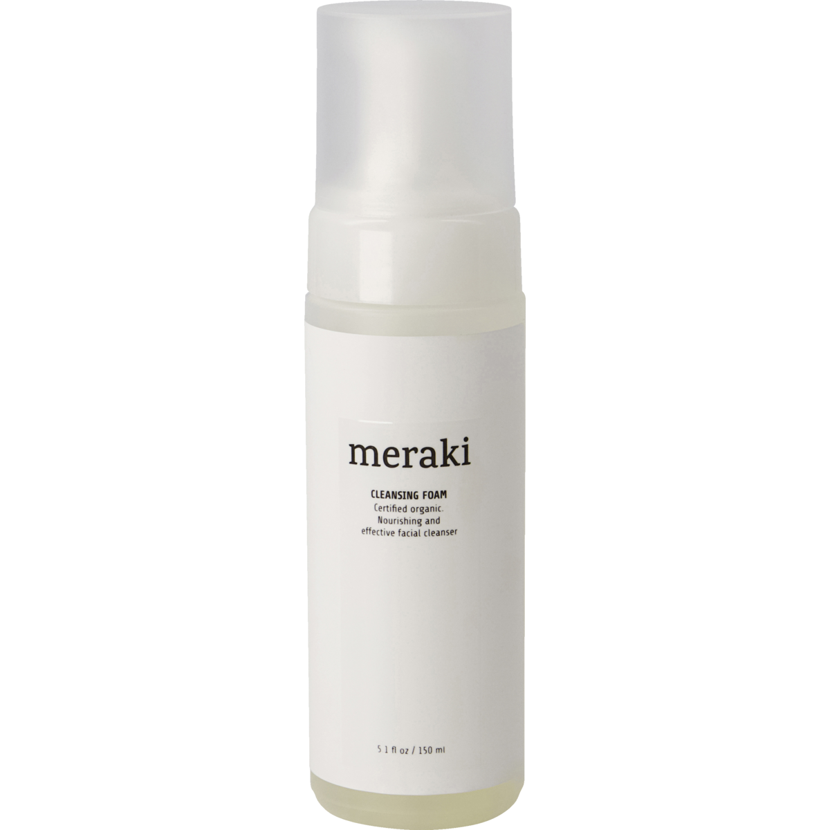Cleansing foam, white