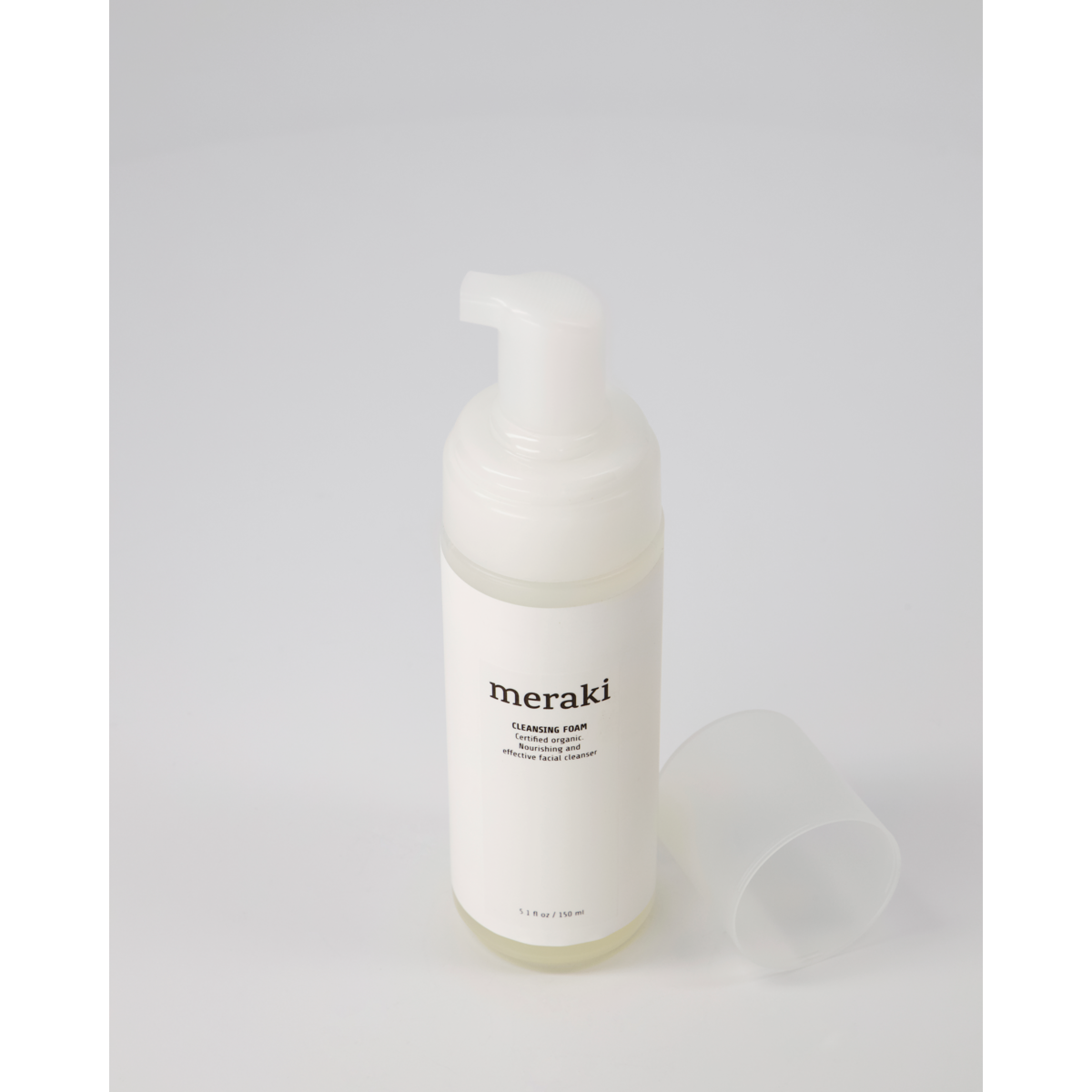 Cleansing foam, white