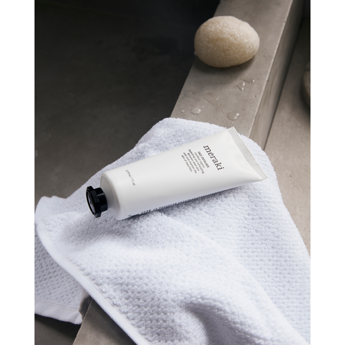 Face Exfoliate, white