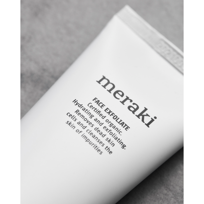 Face Exfoliate, white