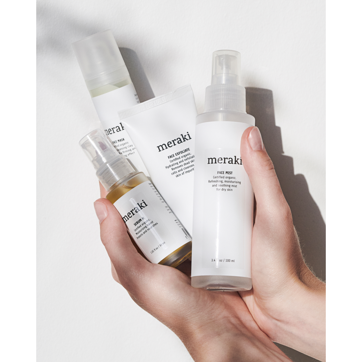 Face Exfoliate, white