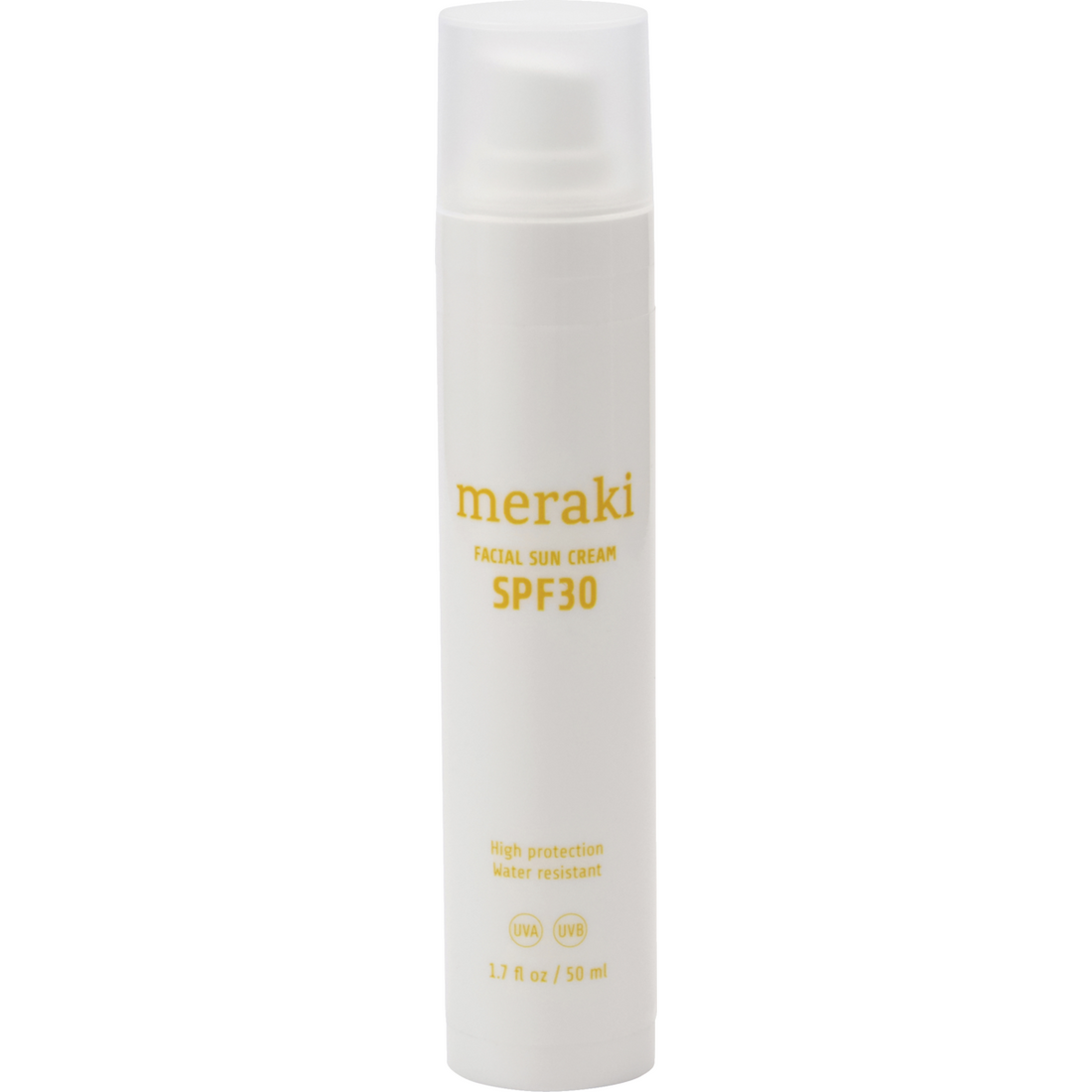 Face Sun Cream, Mildly Scented, White