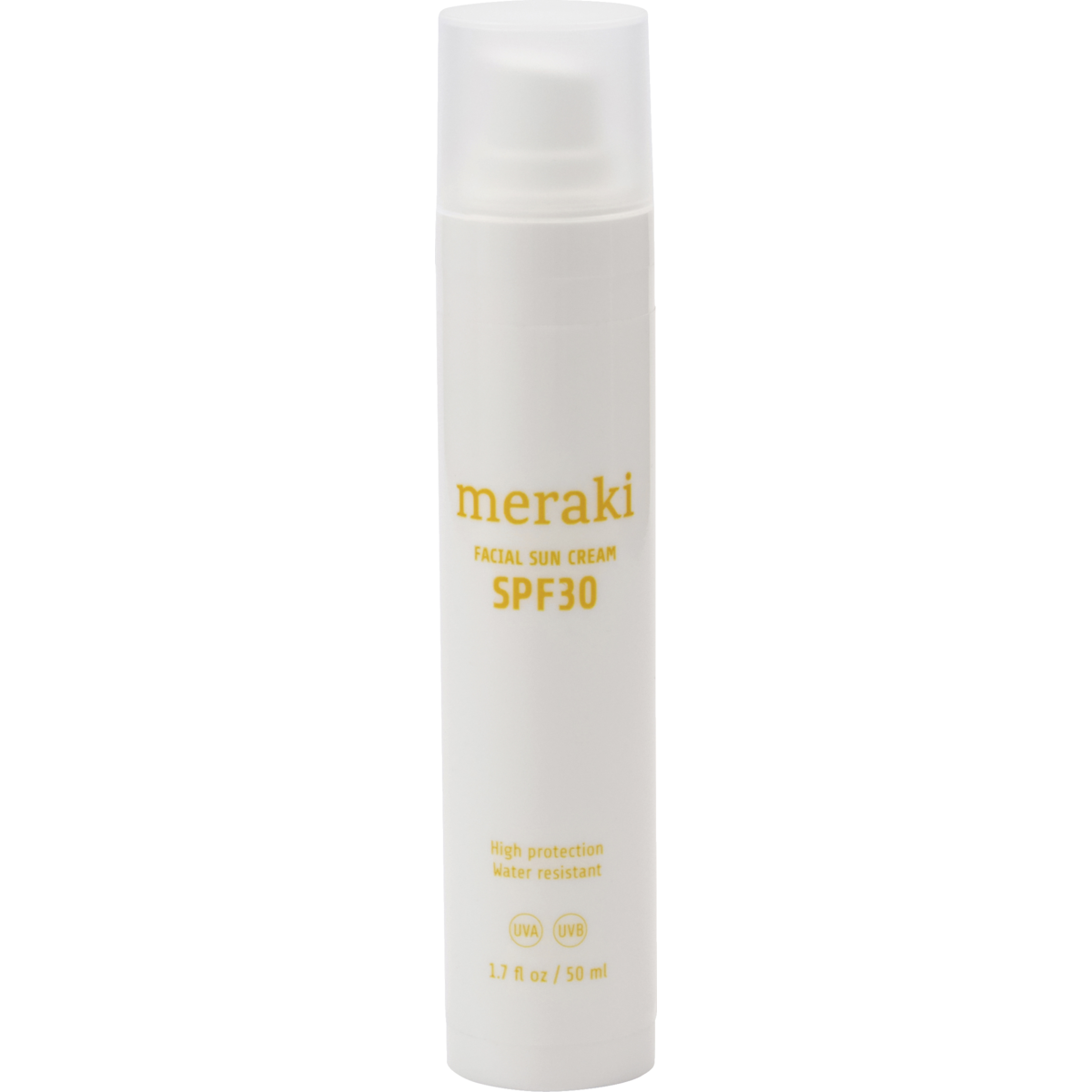 Face Sun Cream, Mildly Scented, White