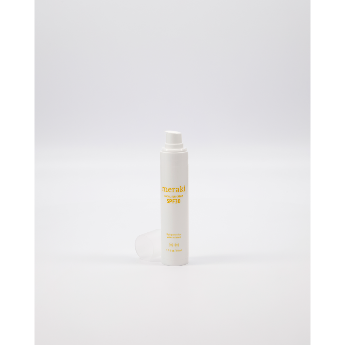 Face Sun Cream, Mildly Scented, White