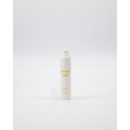 Face Sun Cream, Mildly Scented, White