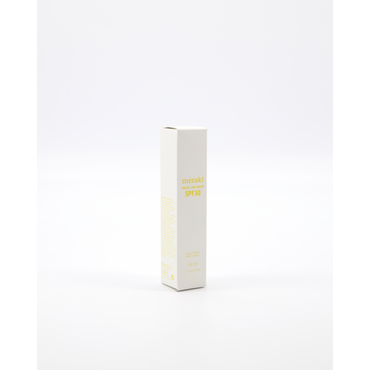 Face Sun Cream, Mildly Scented, White