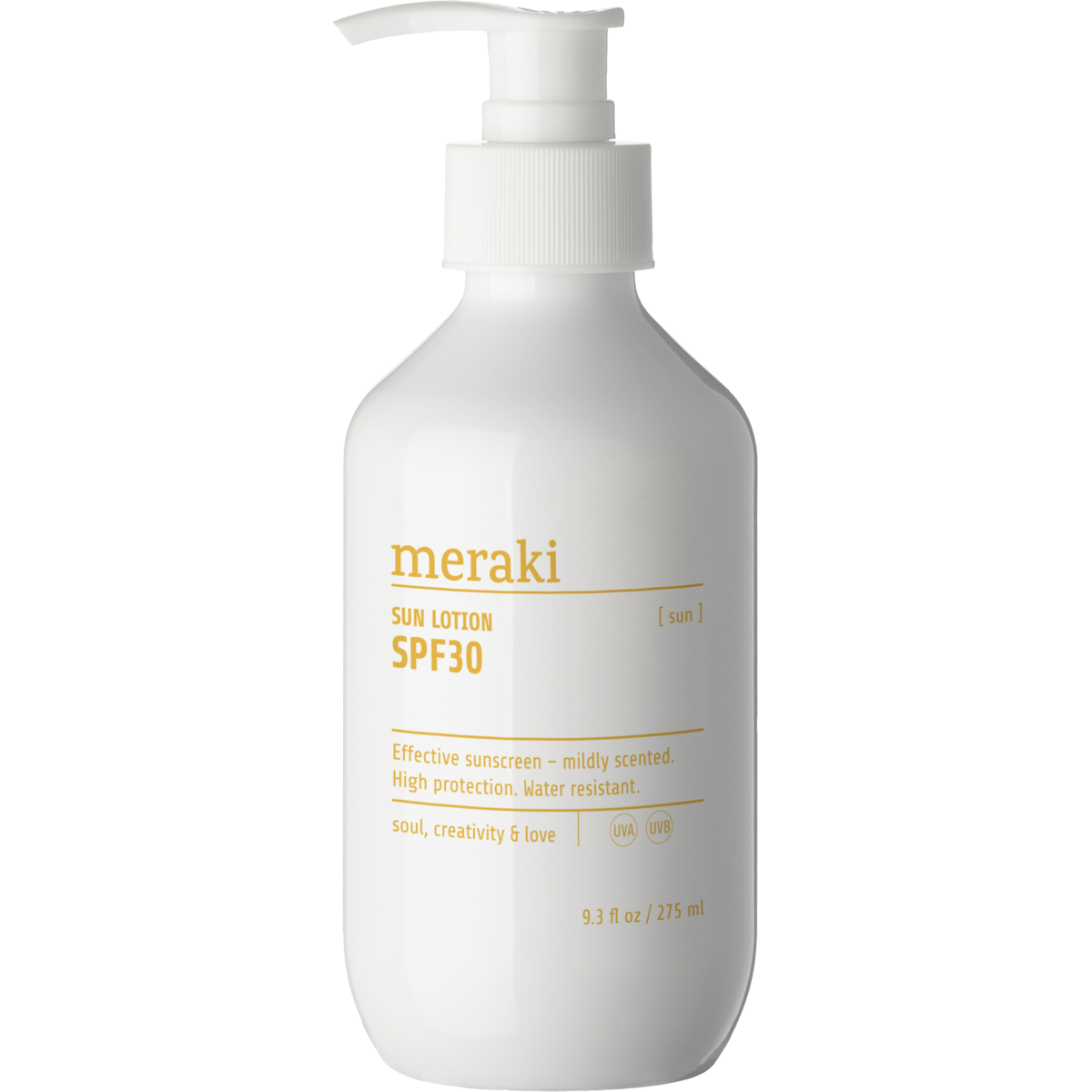Sun Lotion, Mildly Scented, White