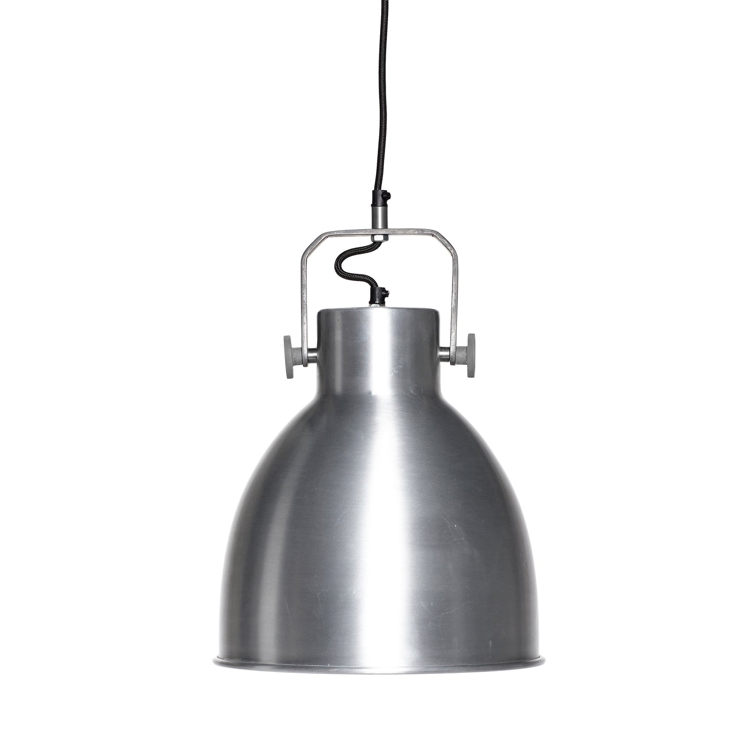 Clearly pendant brushed steel - Ø29xH41cm, E27/40W