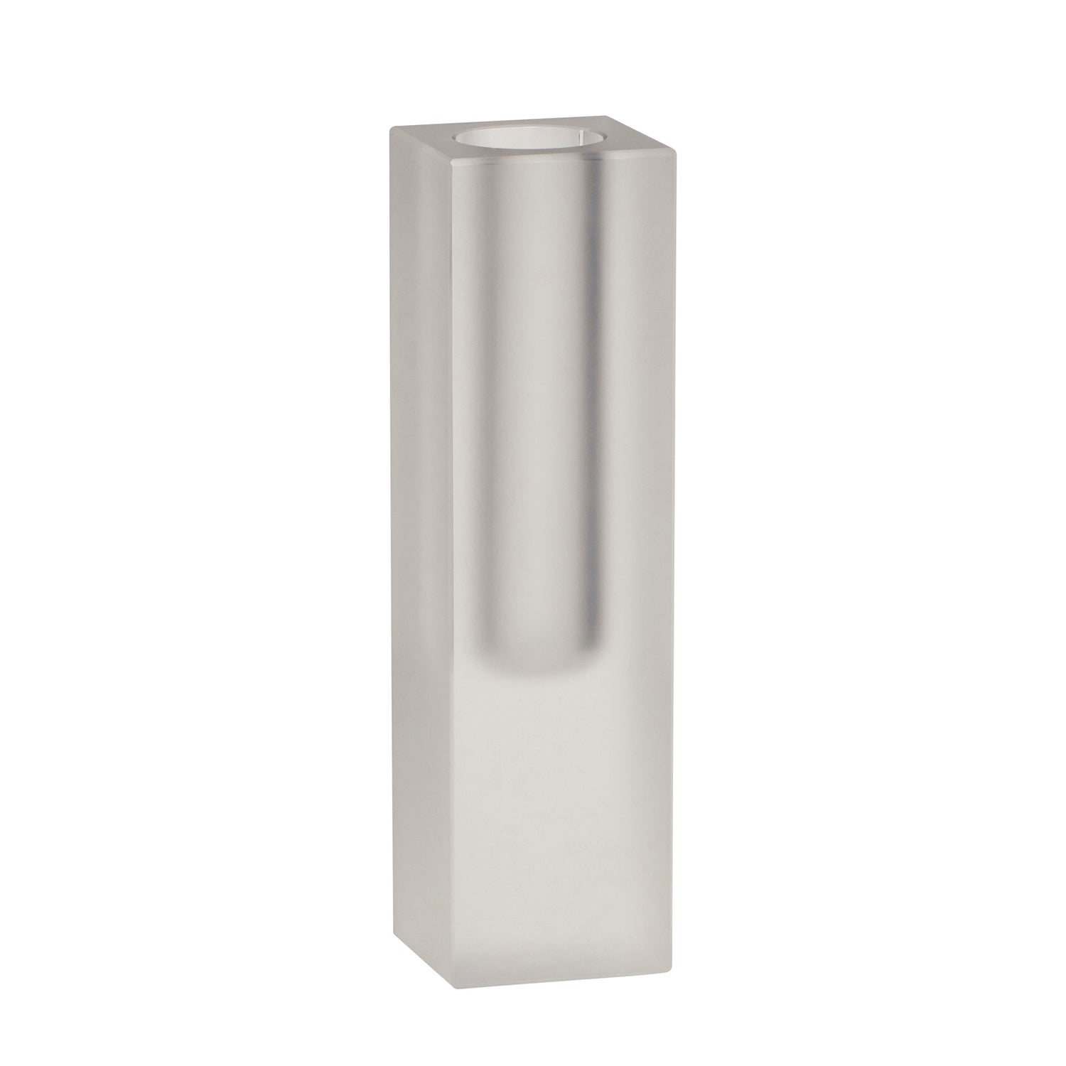 Block Vase Narrow Frosted - ø5xh18cm