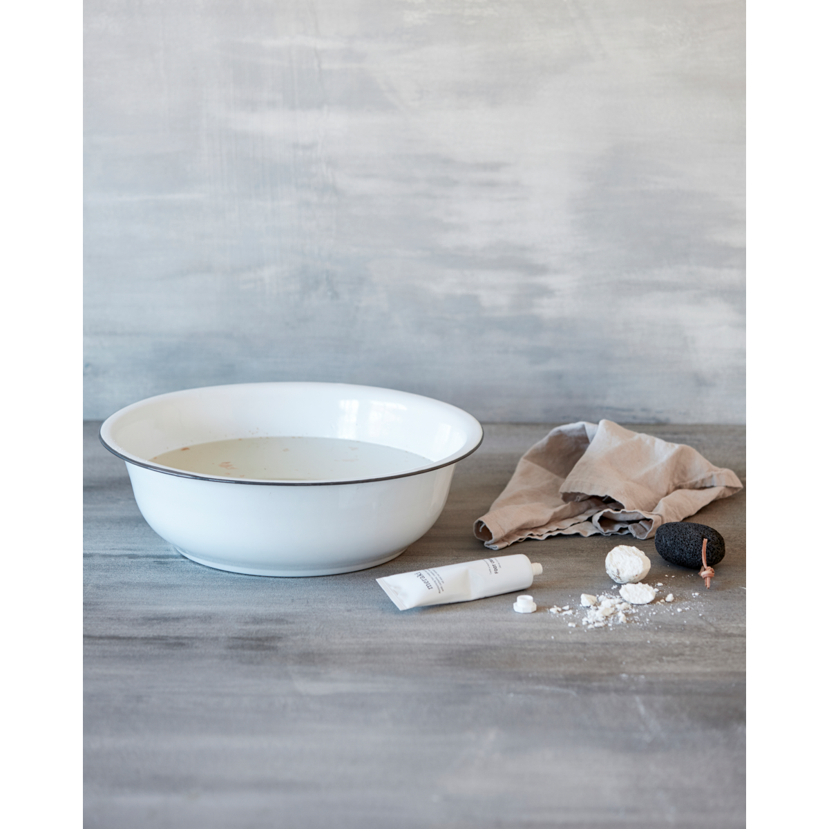 Tub, mkligge, white