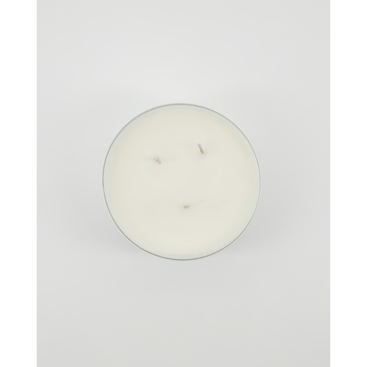 Scented candles, white garden, white