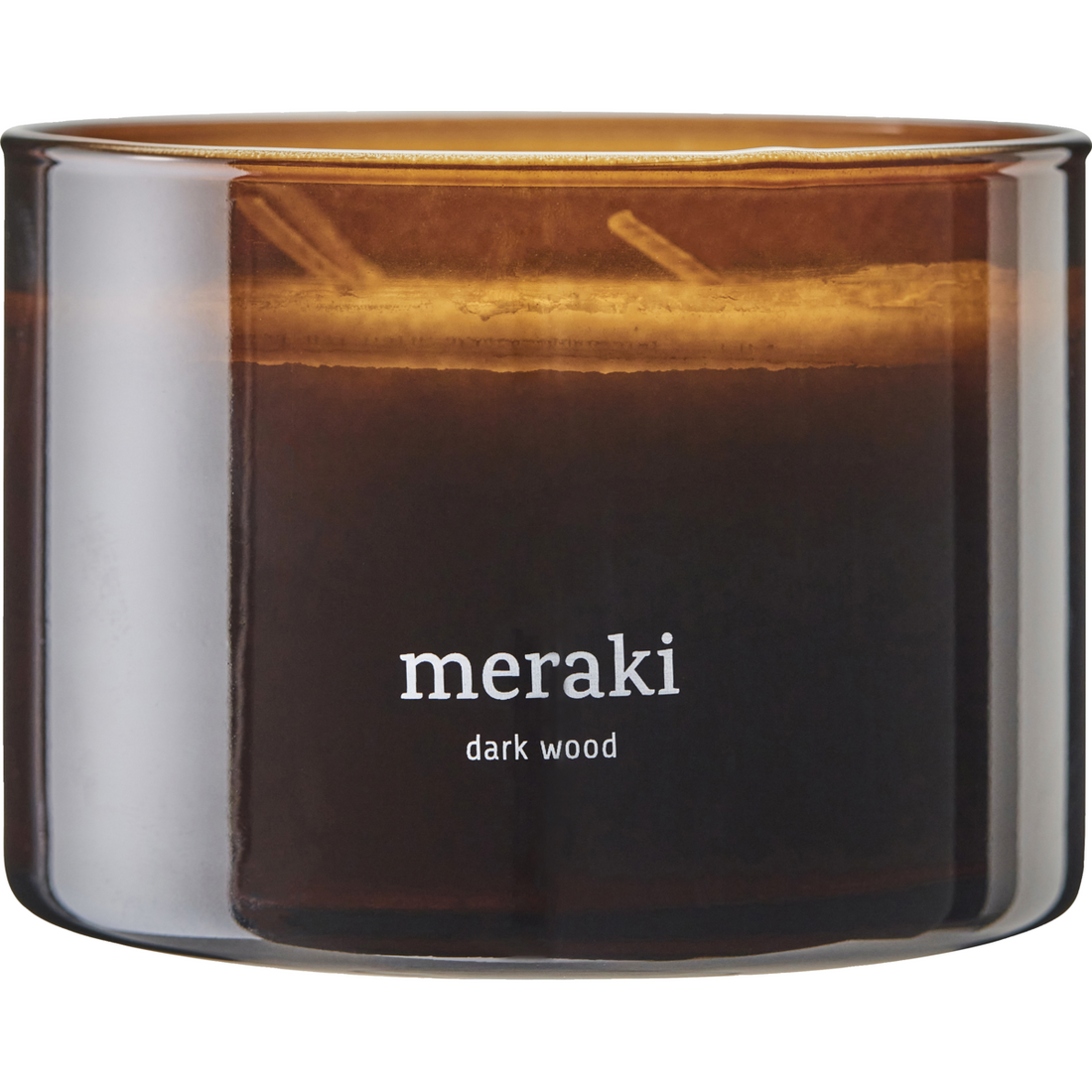 Scented candles, dark wood, brown