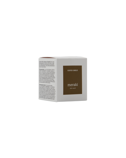 Scented candle, Dark wood, 60 g