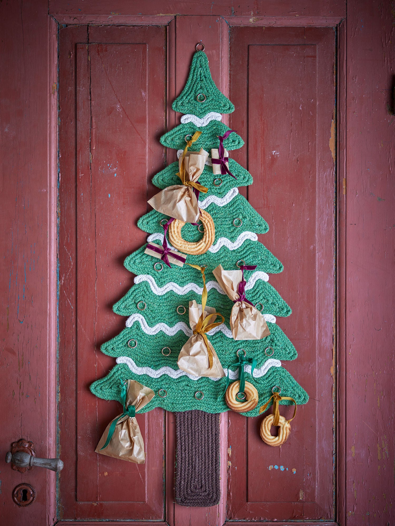 Bloomingville Douglas Calendar, Green, Cotton